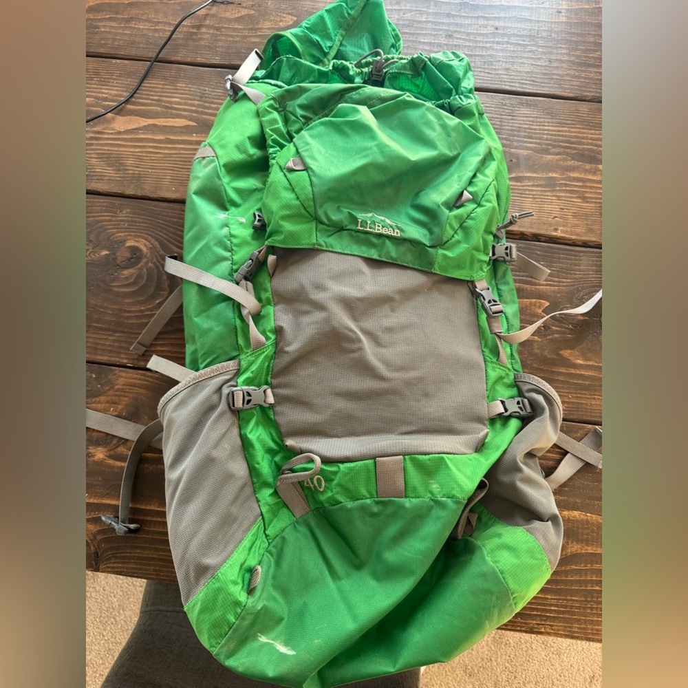 LL Bean AT40 Hiking Backpack - used